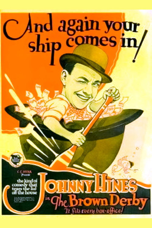 Movie poster for The Brown Derby (1926)