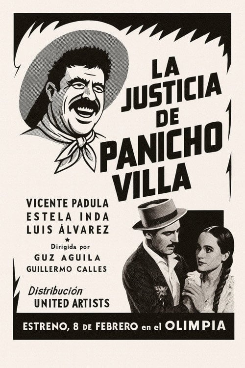 Movie poster for La justicia de Pancho Villa (1939)