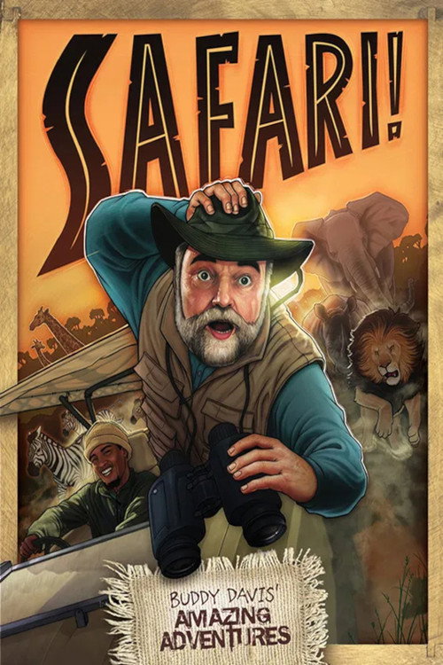 Movie poster for Buddy Davis' Amazing Adventures: Safari! (2021)