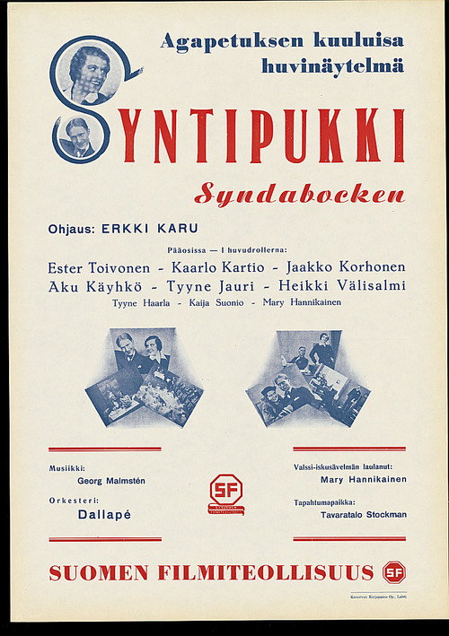Movie poster for Syntipukki (1935)