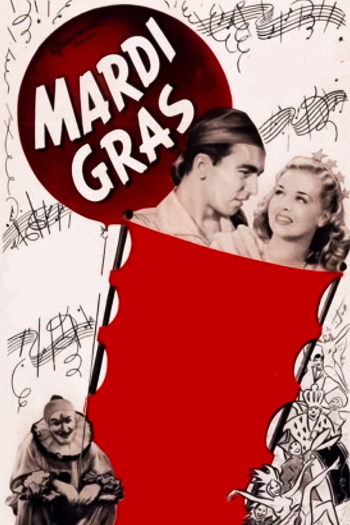 Movie poster for Mardi Gras (1943)