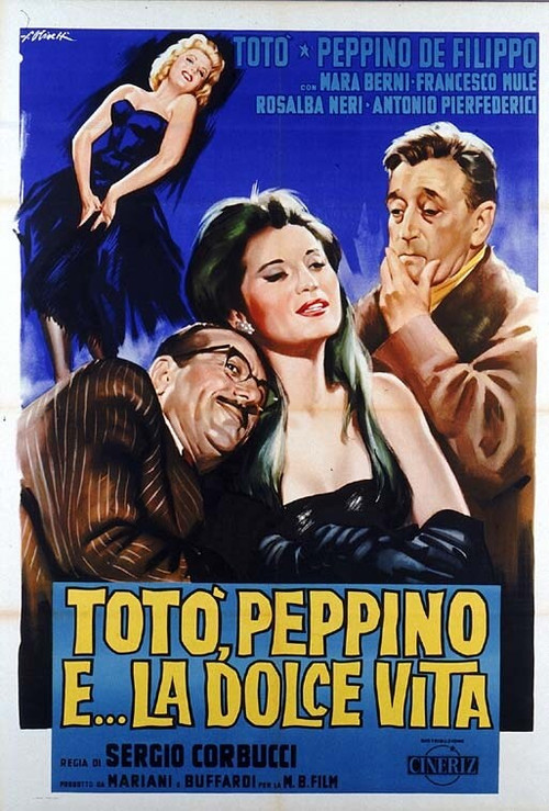 Movie poster for Totò, Peppino and... the Sweet Life (1961)