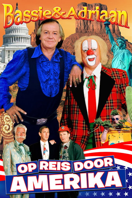 Movie poster for Bassie & Adriaan: Op Reis Door Amerika Deel 1 (1994)