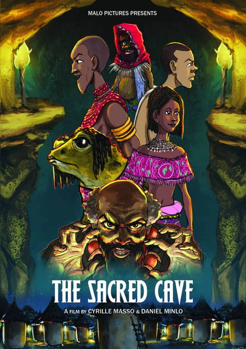 Movie poster for The Sacred Cave (2023)