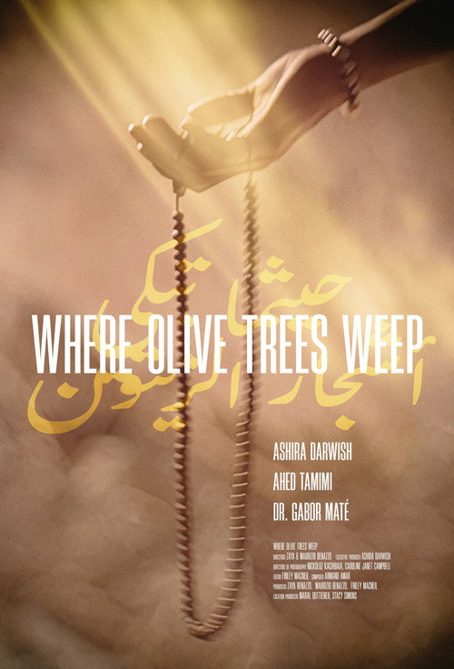 Movie poster for Where Olive Trees Weep (2024)