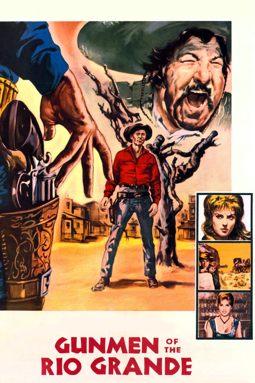 Movie poster for Gunmen Of The Rio Grande (1964)