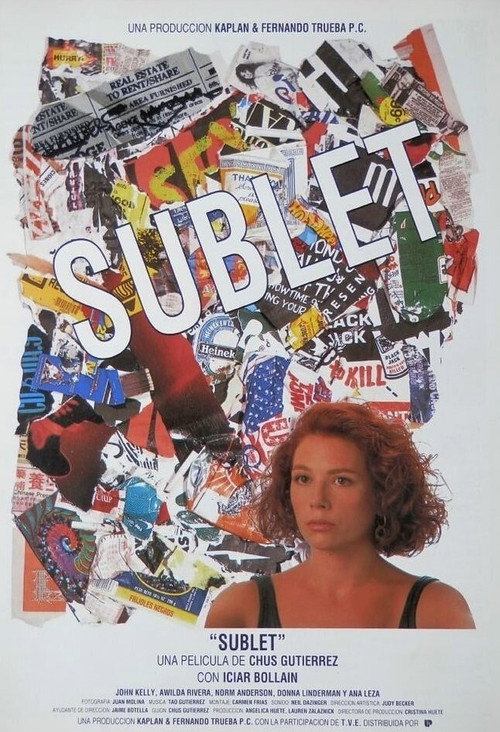 Movie poster for Sublet (1992)