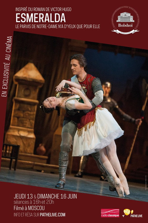 Movie poster for Bolshoi Theatre: ballet Esmeralda (2011)