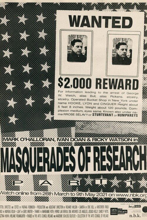 Movie poster for Masquerades of Research: Part I (2021)