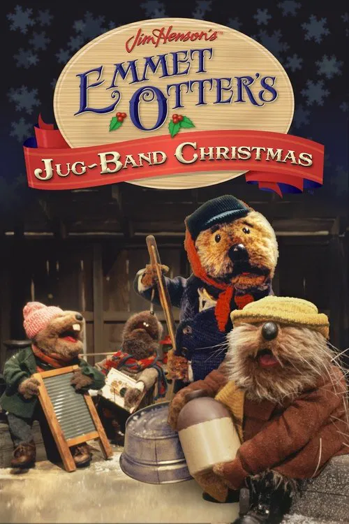 Movie poster for Emmet Otter's Jug-Band Christmas (1977)