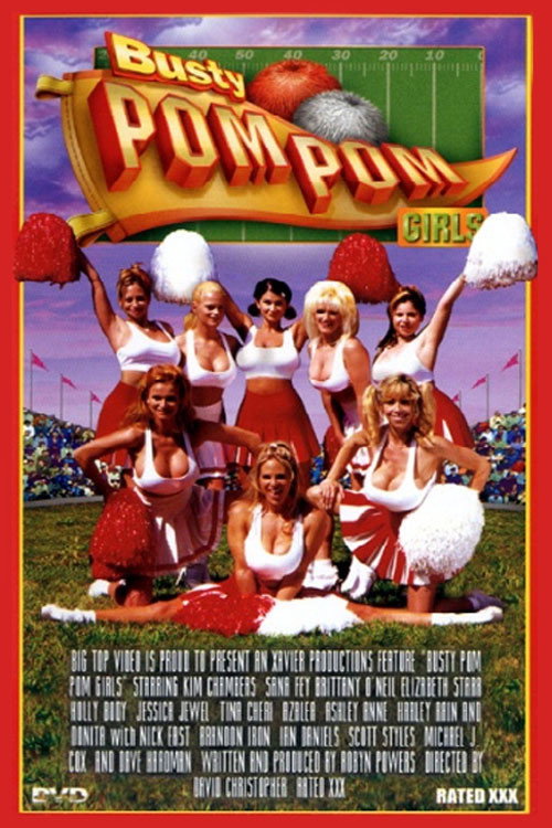Movie poster for Busty Pom Pom Girls (2000)