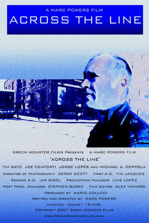 Movie poster for Across the Line (2007)