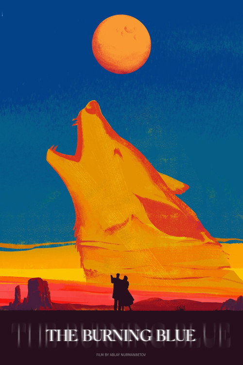 Movie poster for The Burning Blue (2020)