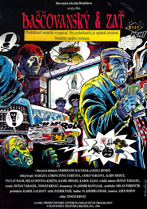 Movie poster for Baščovanský a zať (1994)