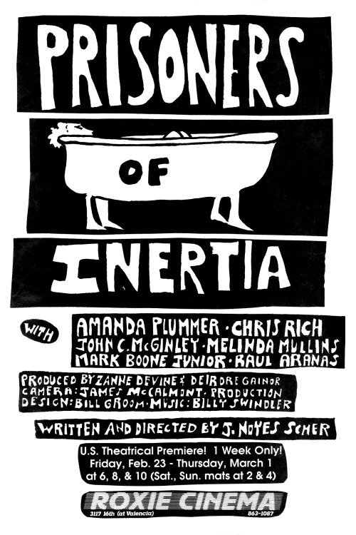 Movie poster for Prisoners of Inertia (1989)