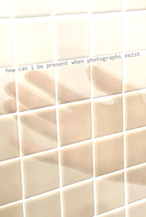 Movie poster for how can i be present when photographs exist (2023)