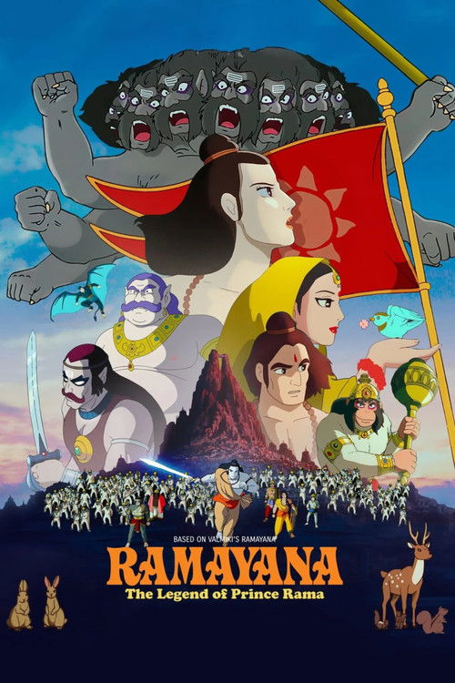 Movie poster for Ramayana : The Legend of Prince Rama (1993)