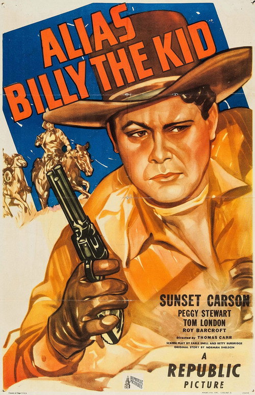 Movie poster for Alias Billy the Kid (1946)
