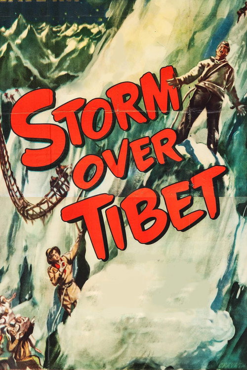 Movie poster for Storm Over Tibet (1952)