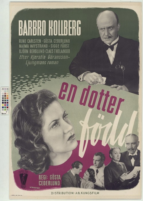 Movie poster for En dotter född (1944)