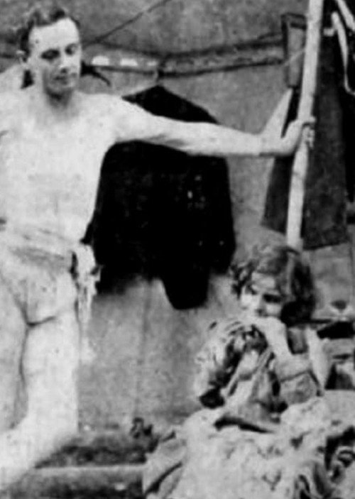 Movie poster for A Circus Stowaway (1911)