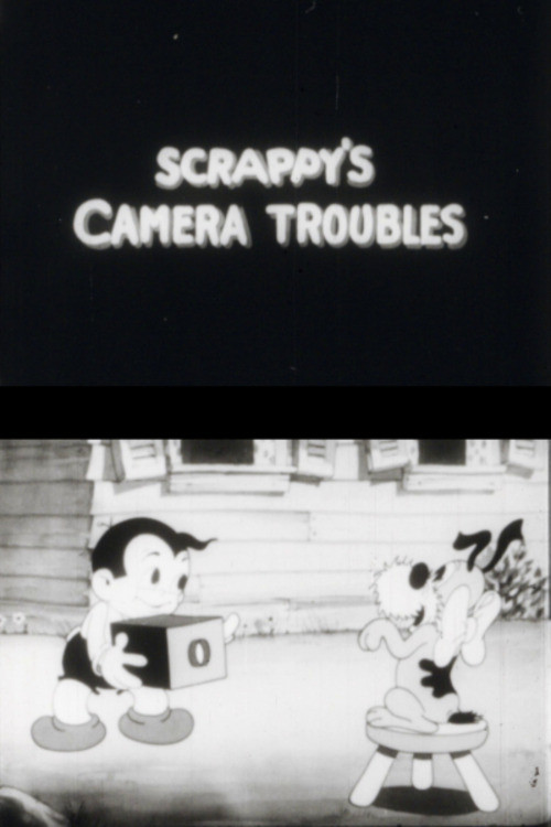 Movie poster for Scrappy's Camera Troubles (1936)