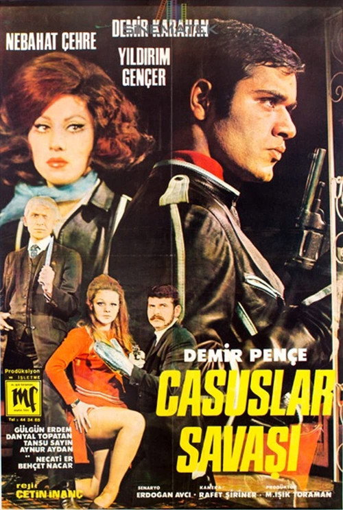 Movie poster for Demir Pençe Casuslar Savaşı (1969)