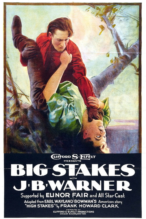 Movie poster for Big Stakes (1922)