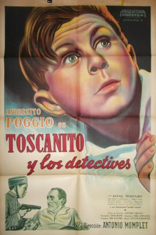 Movie poster for Toscanito y los detectives (1950)
