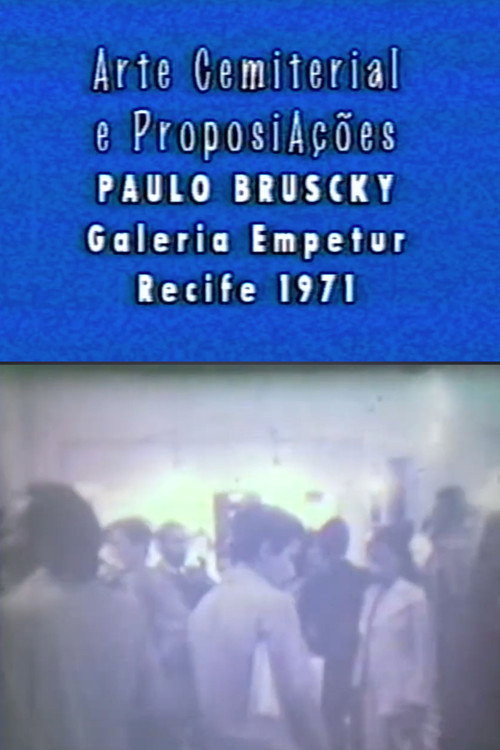 Movie poster for Arte Cemiterial (1971)