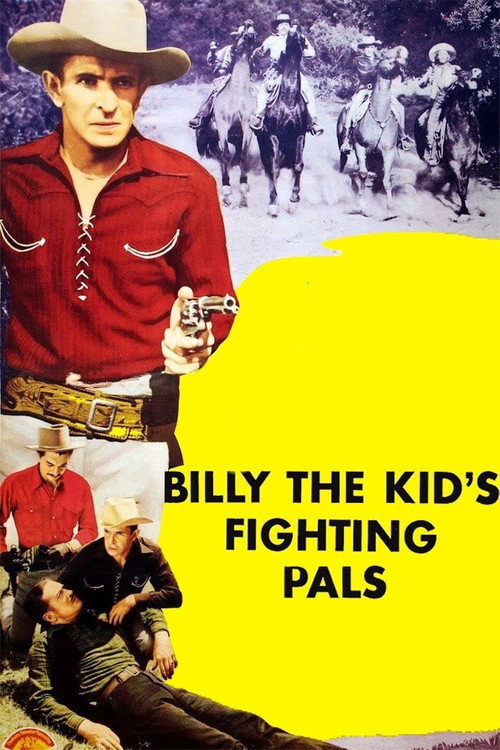 Movie poster for Billy The Kid's Fighting Pals (1941)