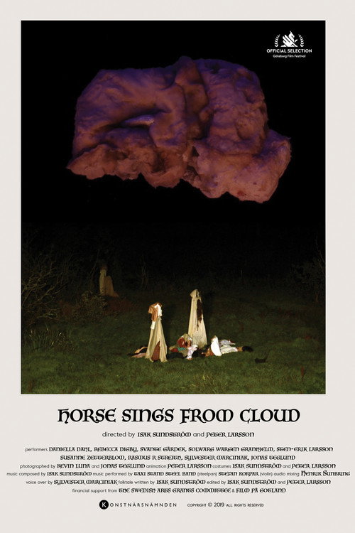 Movie poster for Horse Sings from Cloud (2019)