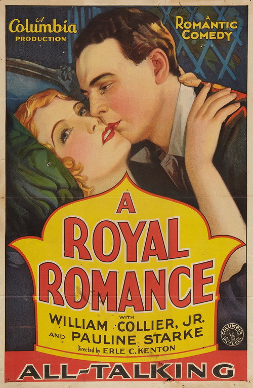 Movie poster for A Royal Romance (1930)