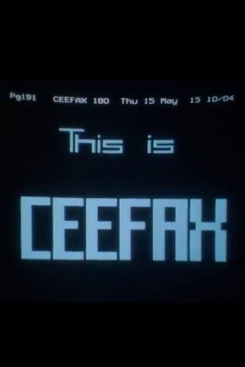 Movie poster for This is CEEFAX (1975)