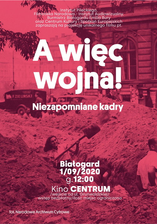 Movie poster for A więc wojna! (2019)