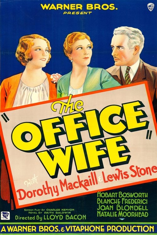 Movie poster for The Office Wife (1930)