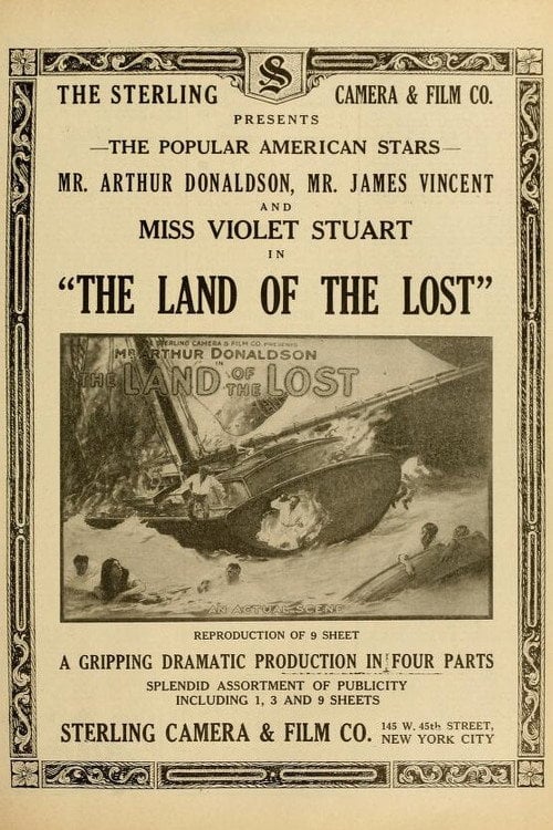 Movie poster for The Land of the Lost (1914)