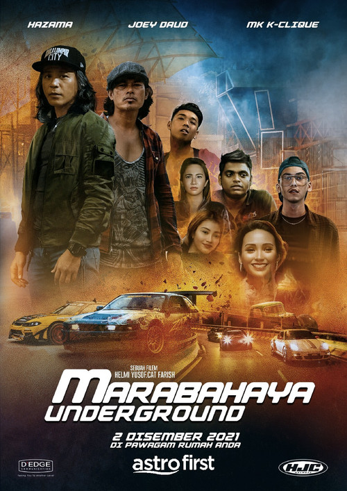Movie poster for Marabahaya Underground (2021)