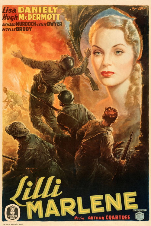 Movie poster for Lilli Marlene (1950)