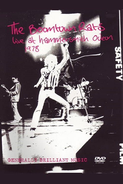 Movie poster for The Boomtown Rats: Live at Hammersmith Odeon 1978 (2005)