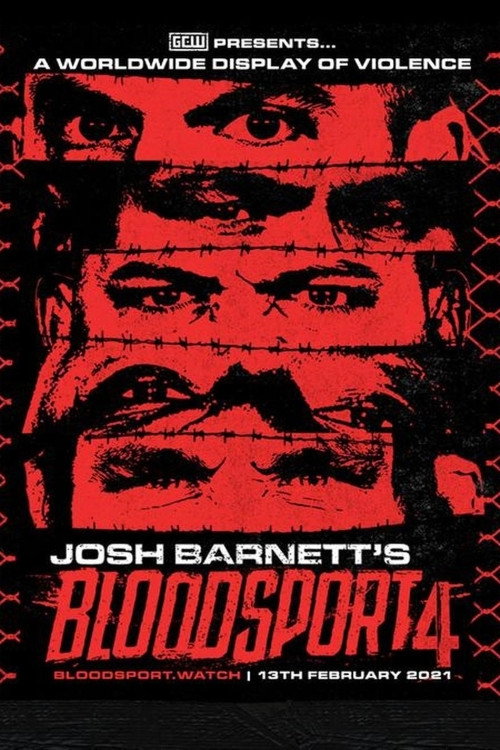 Movie poster for GCW Josh Barnett's Bloodsport 4 (2021)
