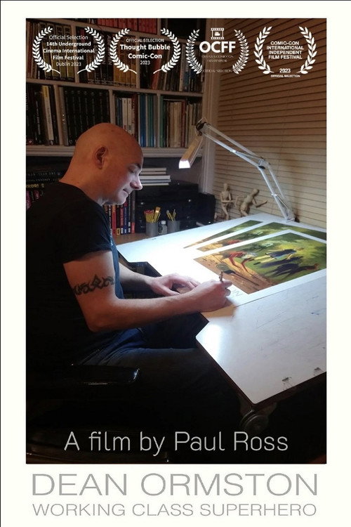 Movie poster for Dean Ormston - Working Class Superhero (2023)