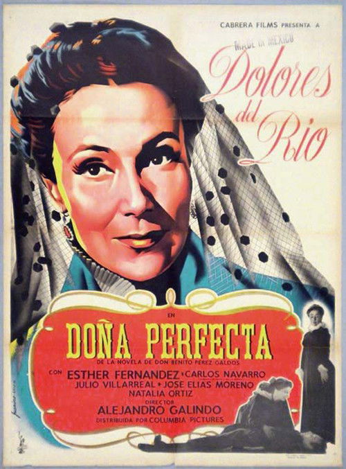 Movie poster for Doña Perfecta (1951)