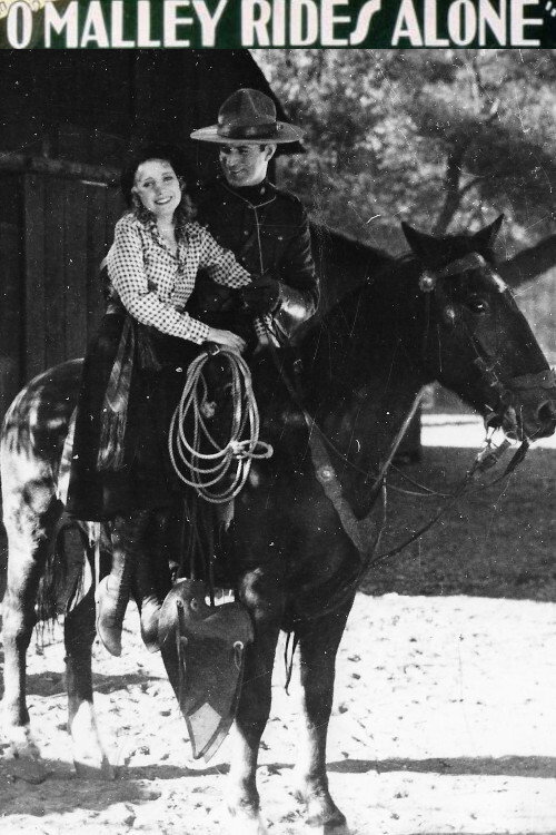 Movie poster for O'Malley Rides Alone (1930)