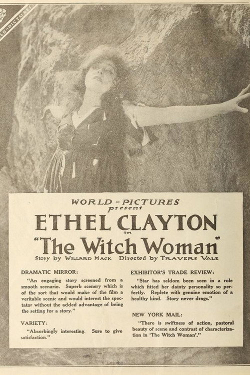 Movie poster for The Witch Woman (1918)