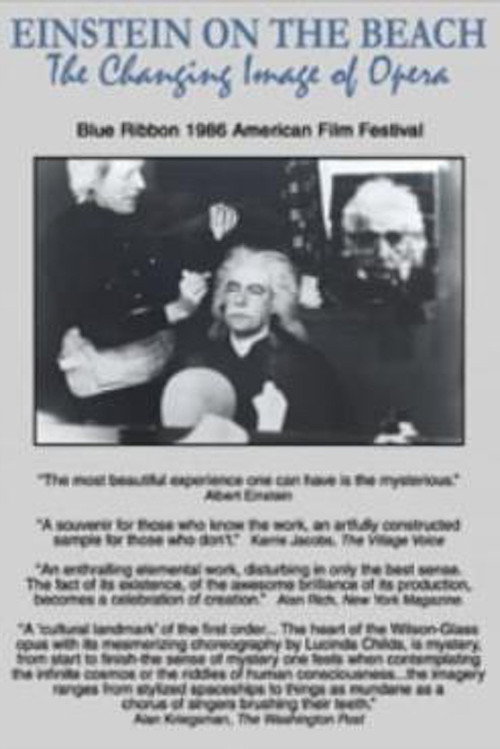 Movie poster for Einstein on the Beach: The Changing Image of Opera (1985)