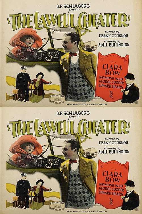 Movie poster for The Lawful Cheater (1925)