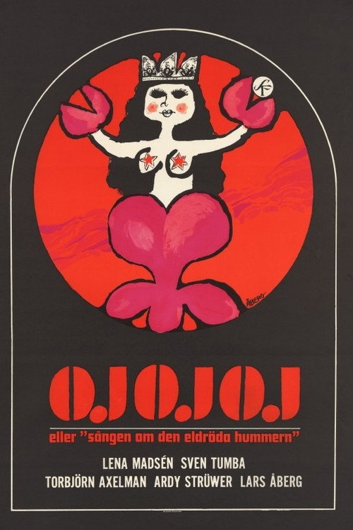 Movie poster for Oj oj oj eller 'Sången om den eldröda hummern' (1966)