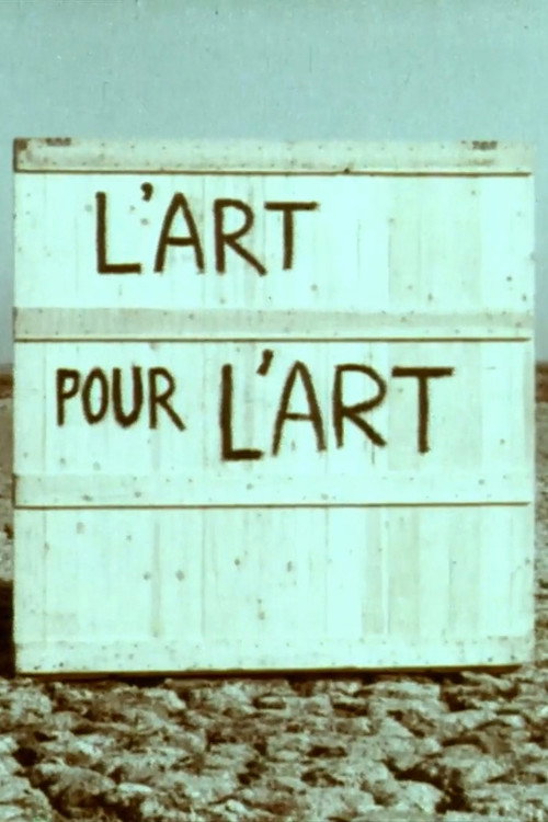 Movie poster for L'art pour l'art (1966)