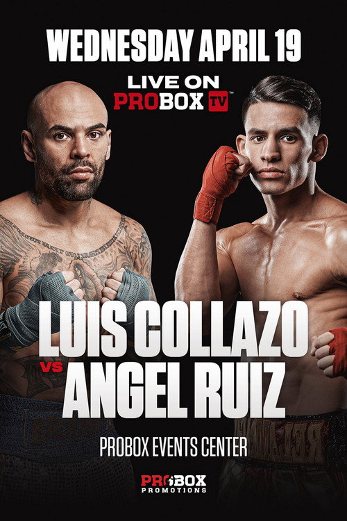 Movie poster for Luis Collazo vs. Angel Ruiz (2023)